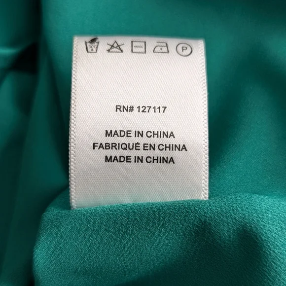 Badgley Mischka Women’s Belle Chiffon Formal Gown Kelly Green Maxi Dress Size 8 - Picture 8 of 13